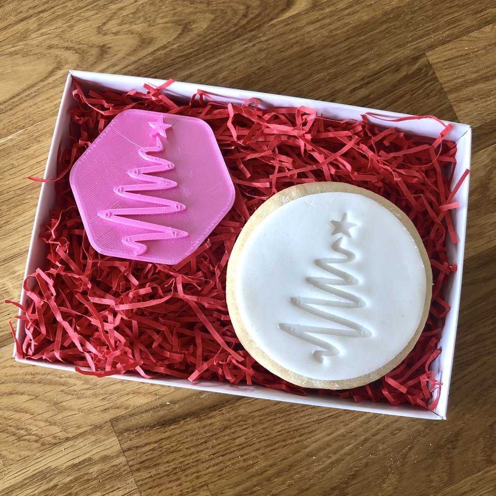 Christmas Tree Cookie Stamp