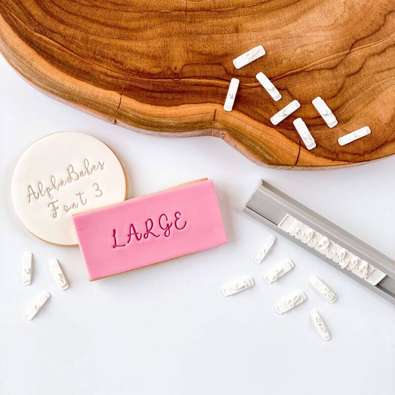 Alfabet Font 3 Large Uppercase