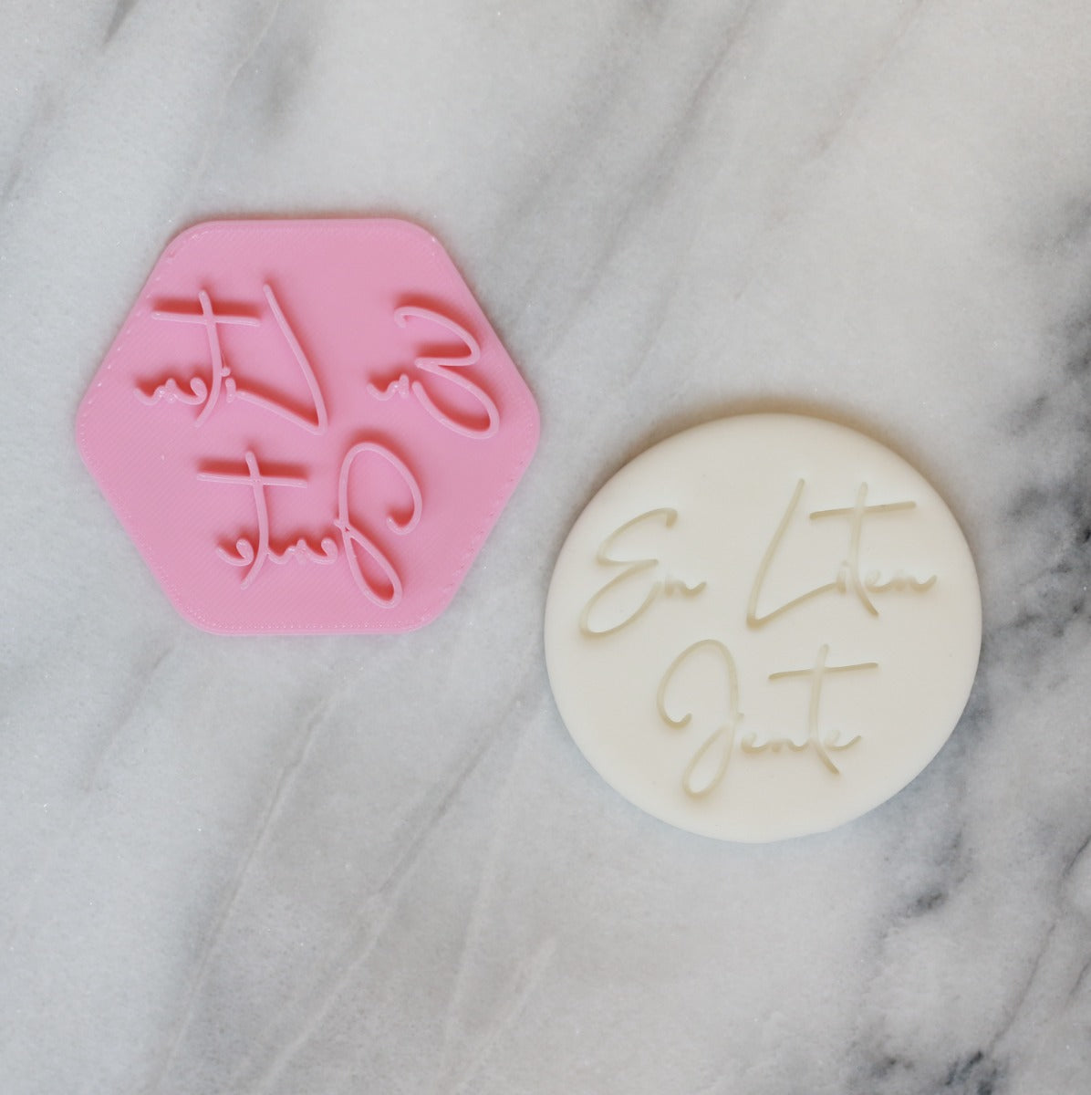 En liten Jente Cookie Stamp 2