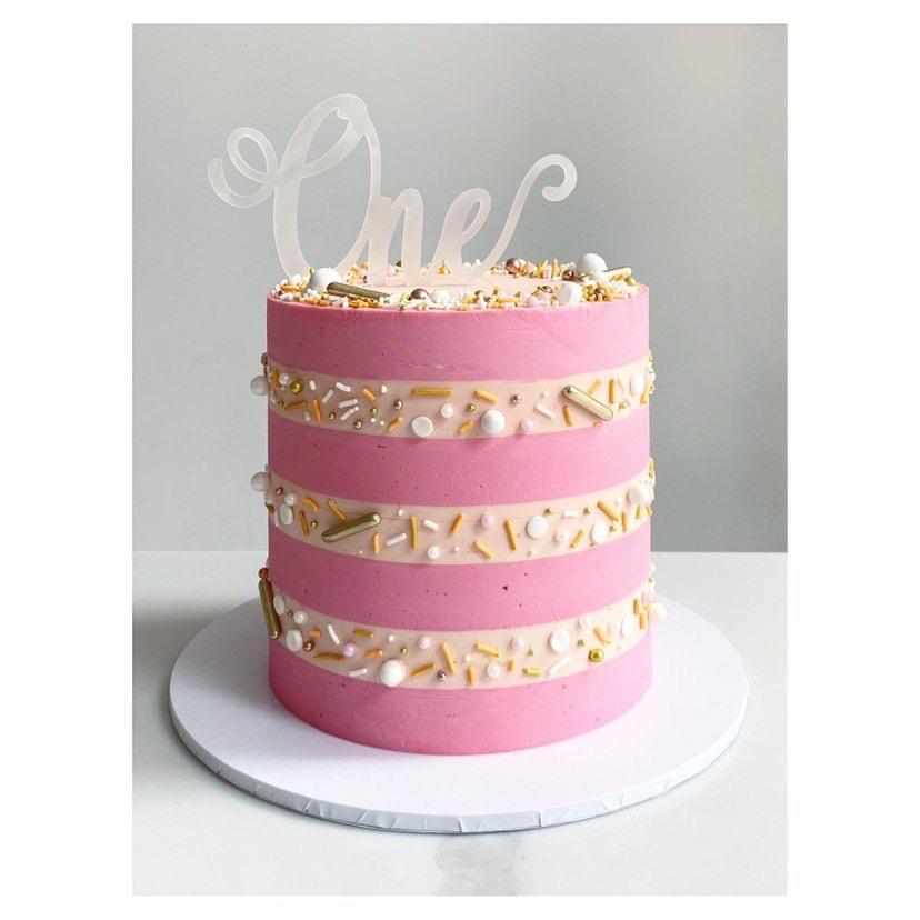 Kakeskrape Metall Dobbel Stripe (Style 10) 2