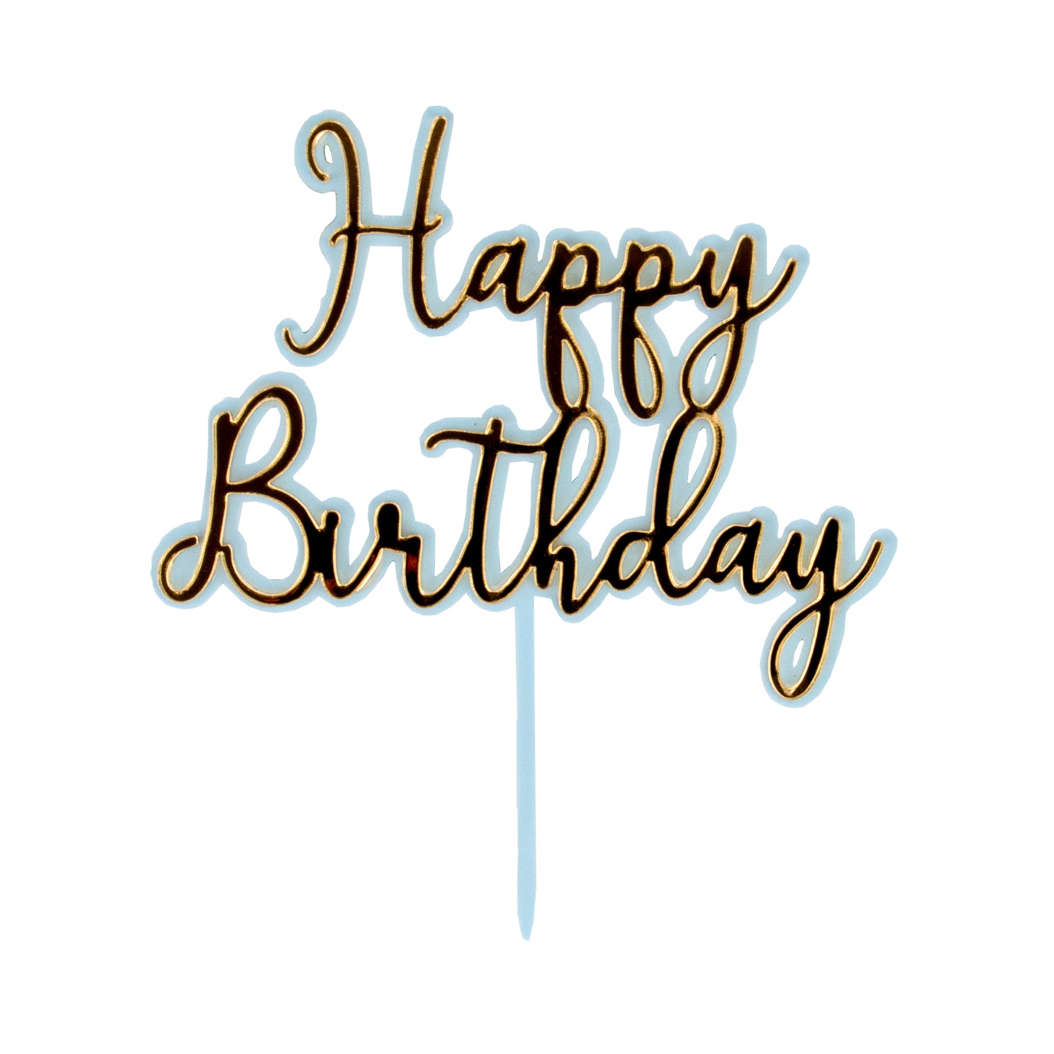 Kaketopper HB Mirror Baby Blue and Gold