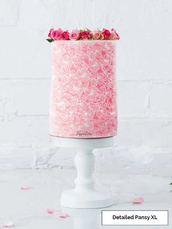 Kakestensil Stemorsblomst XL