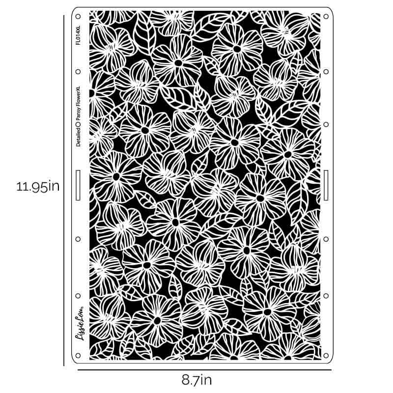 Kakestensil Stemorsblomst XL 2