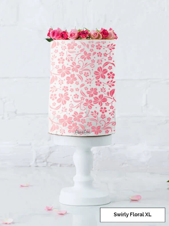 Kakestensil Blomster XL