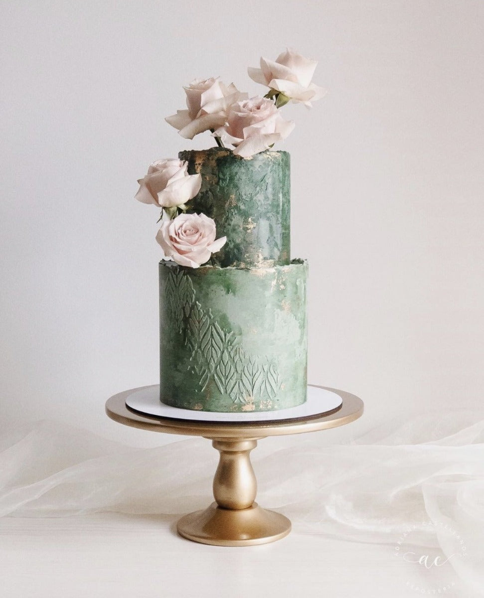 Forever Leaves Kake Stensil 5