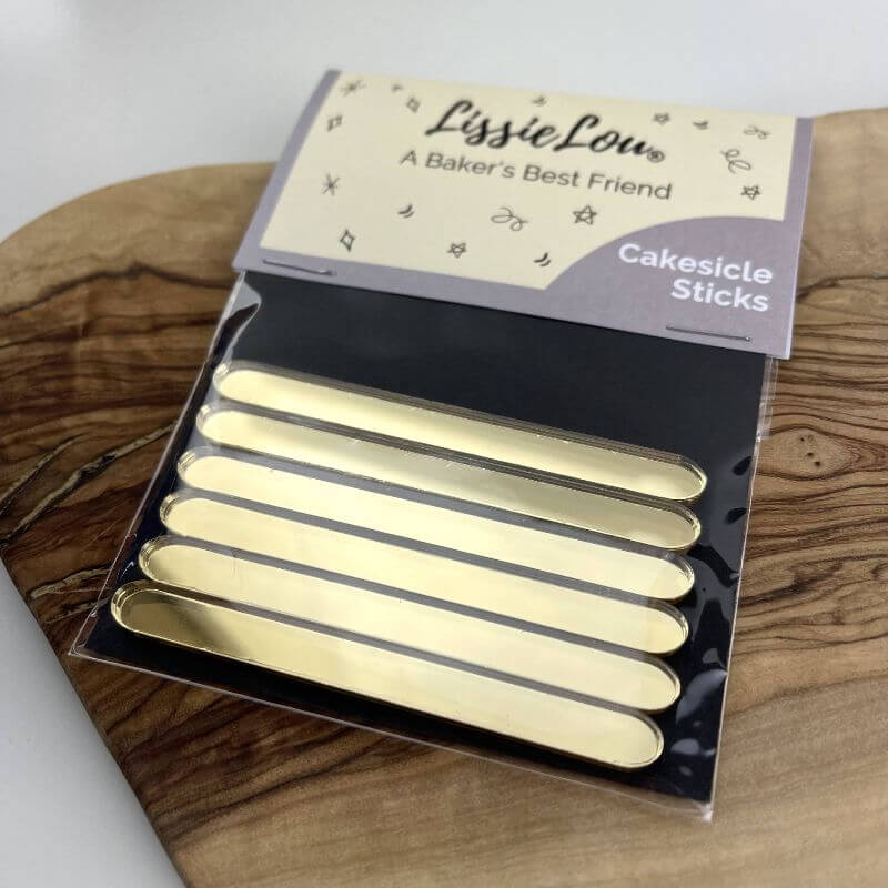 Sticks Gold Mirror Mini 12 stk