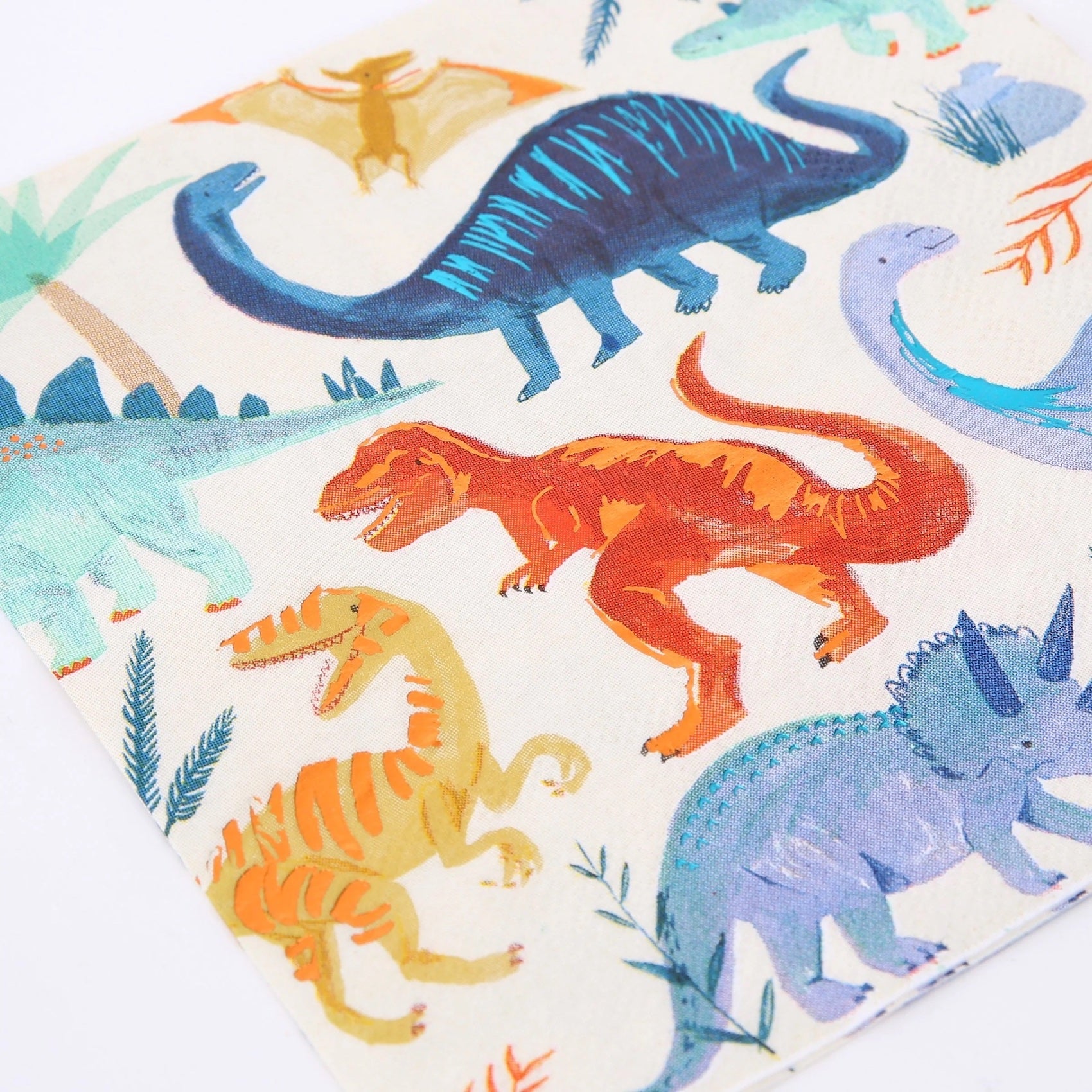 Meri Meri Servietter Dinosaur Kongedømme Store 2