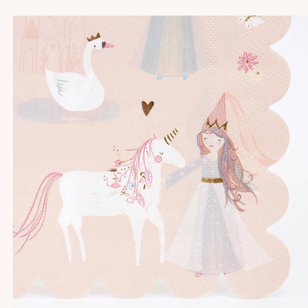 Meri Meri Servietter Prinsesse Store 2