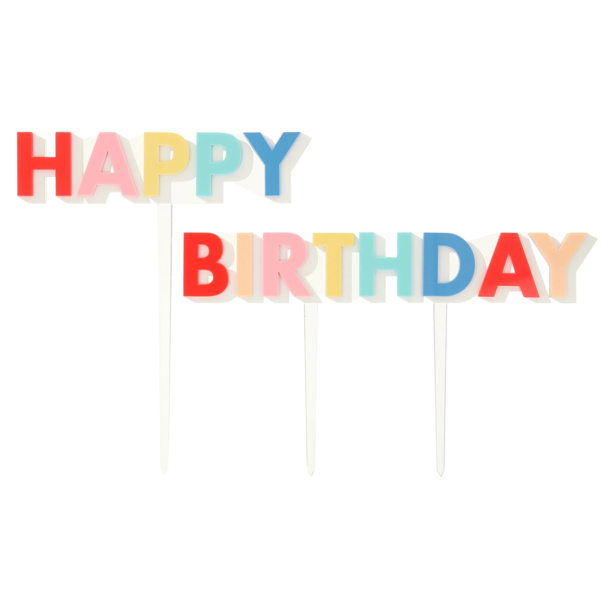 Meri Meri Kaketopp Happy Birthday 2