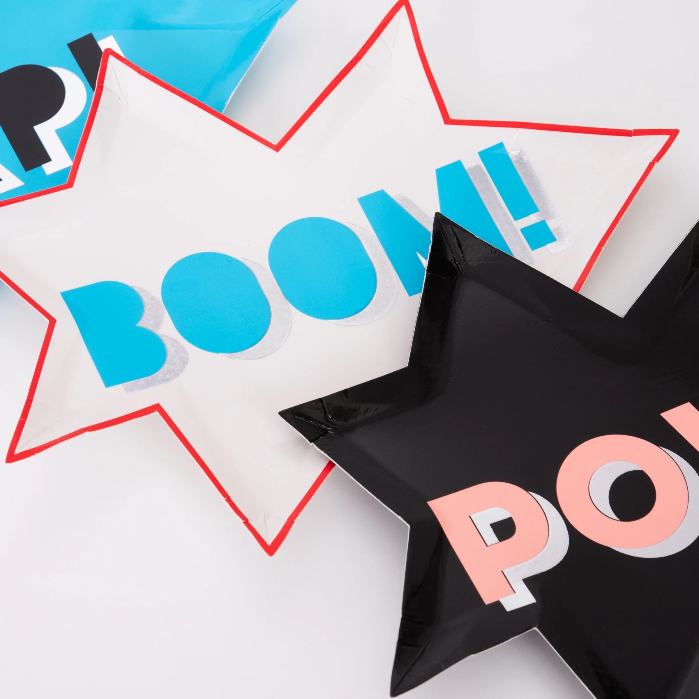 Meri Meri Tallerkener Superhelt Store 2