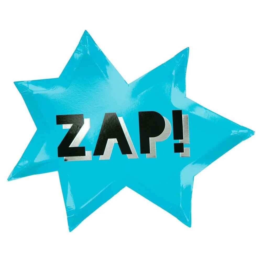 Meri Meri Tallerkener Superhelt Store 4