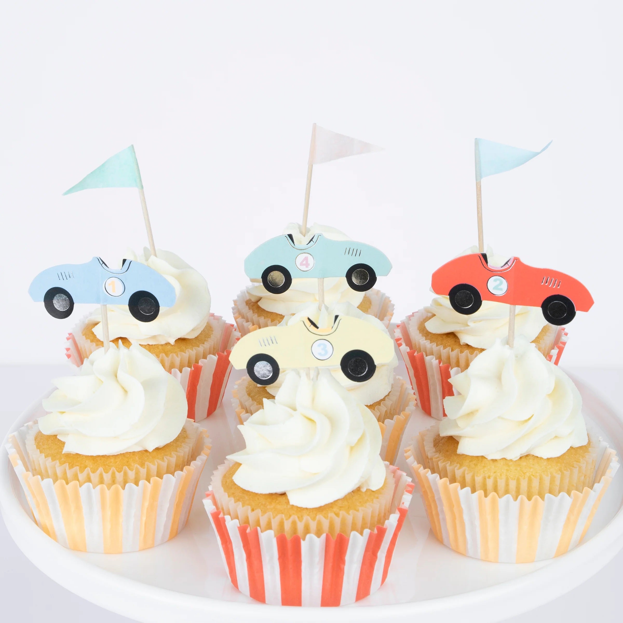 Meri Meri Cupcake Kit Racerbil 48 dl 2