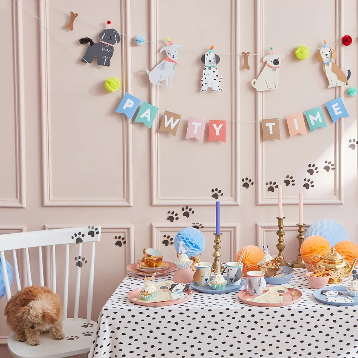 Meri Meri Cupcake Kit Hundevalper 48 dl 3