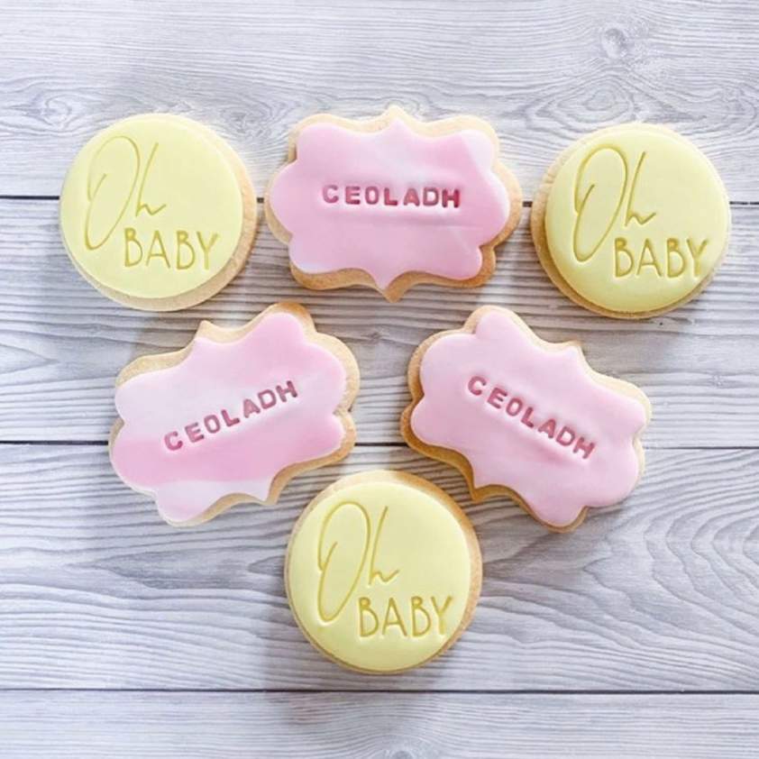 Oh Baby Cookie Stamp 2