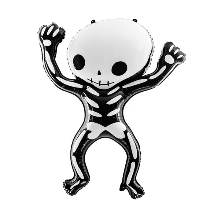 Ballong HalloweenSkjelett, Folie 84x100cm,