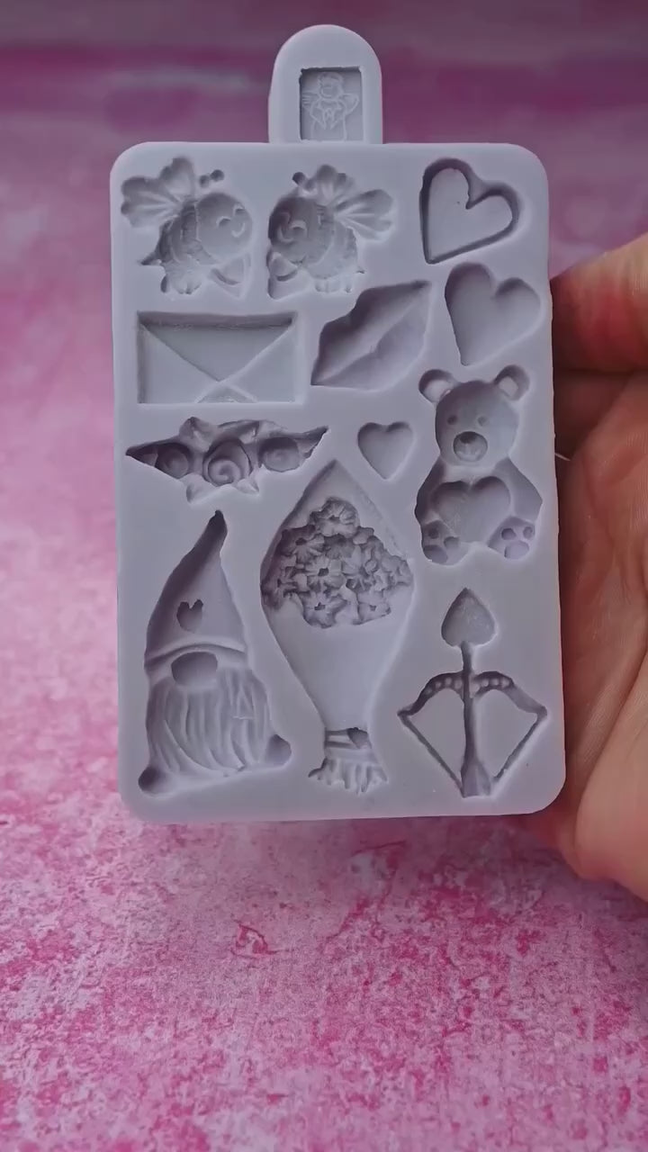 Karen Davies Silikonform Valentine Mini 3