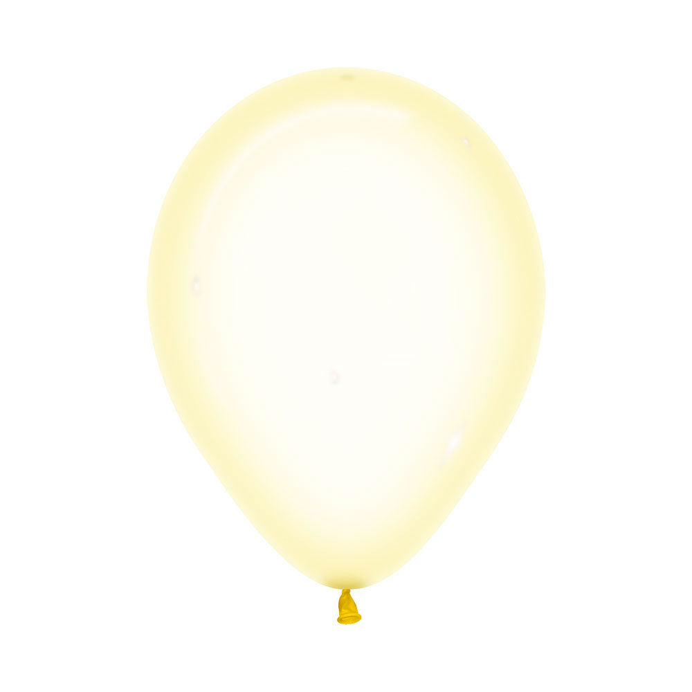 Ballonger Ass Crystal Pastel 30cm, 100 PK 2