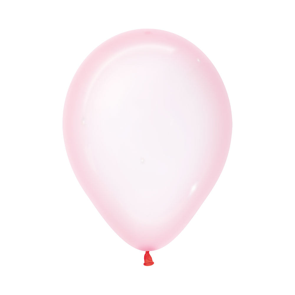 Ballonger Ass Crystal Pastel 30cm, 100 PK 5