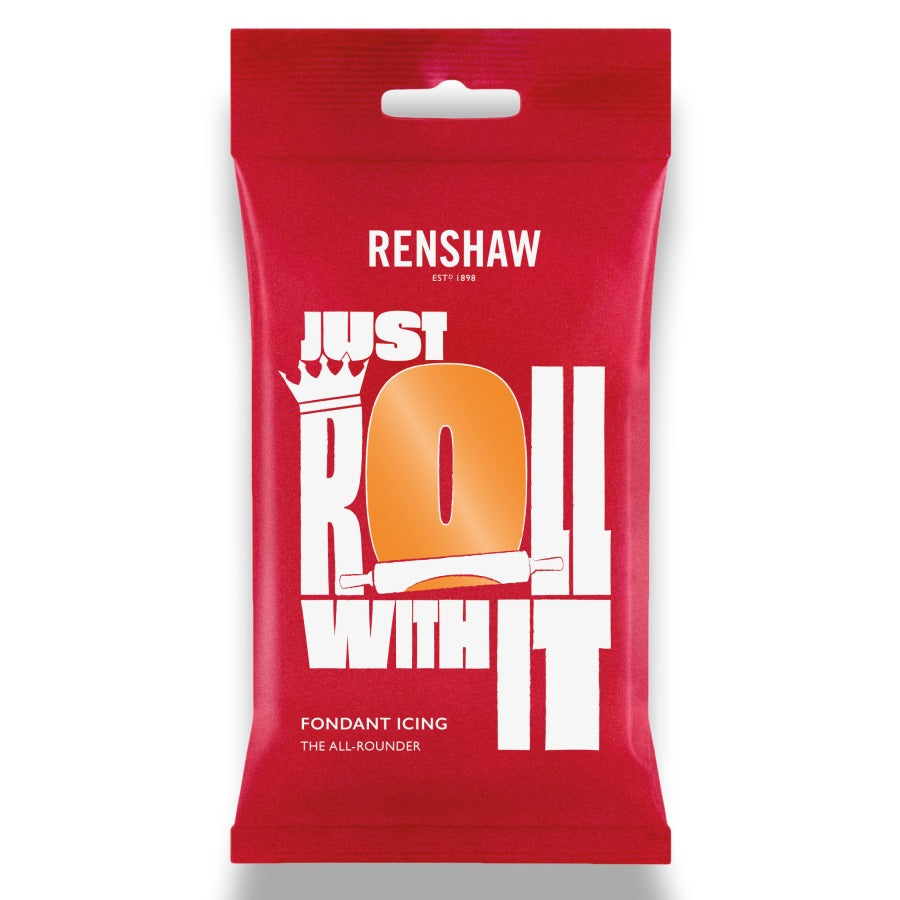 Fondant Orange Renshaw 250g