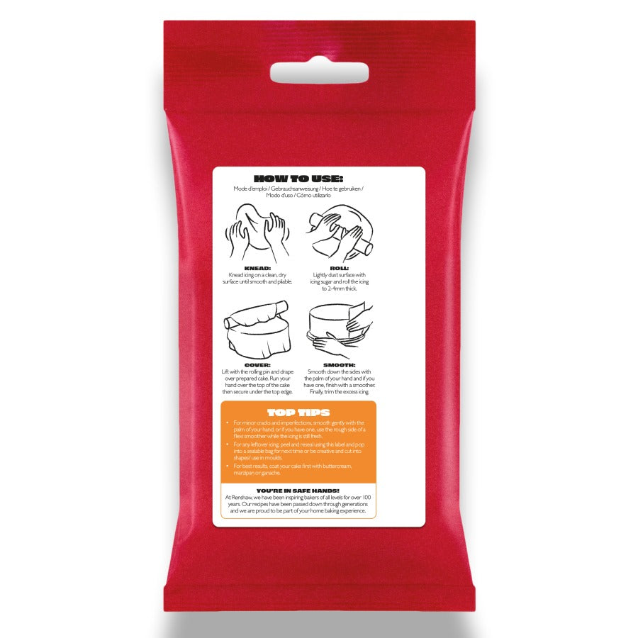 Fondant Orange Renshaw 250g 3