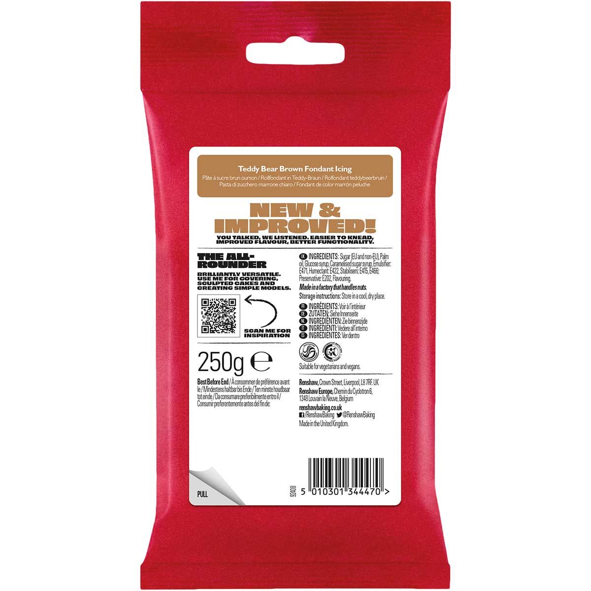 Fondant Brun Renshaw 250g 3