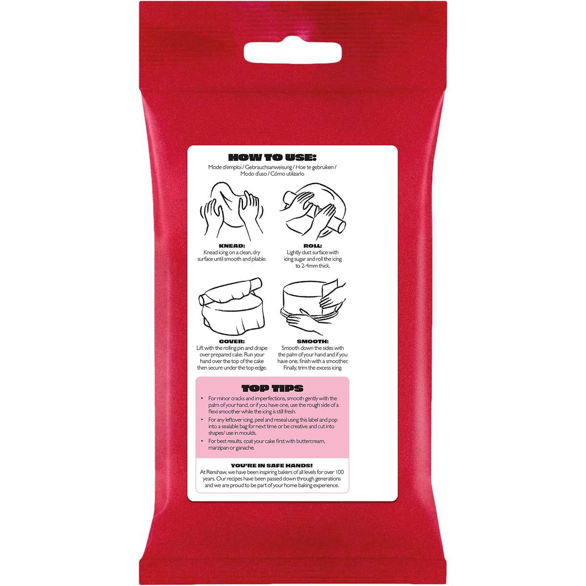 Fondant Rosa Renshaw 250g 2