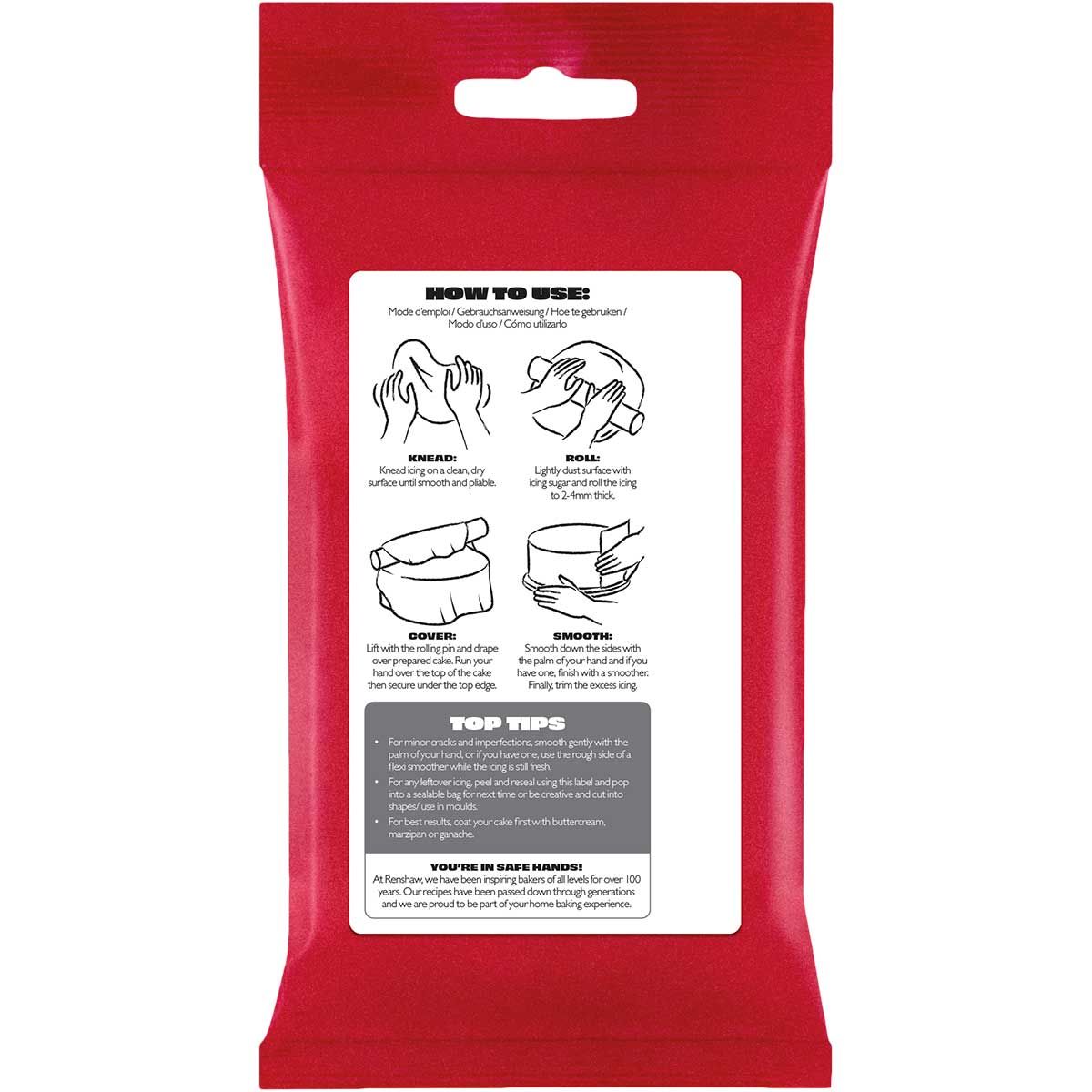 Fondant Grå Renshaw 250g 3