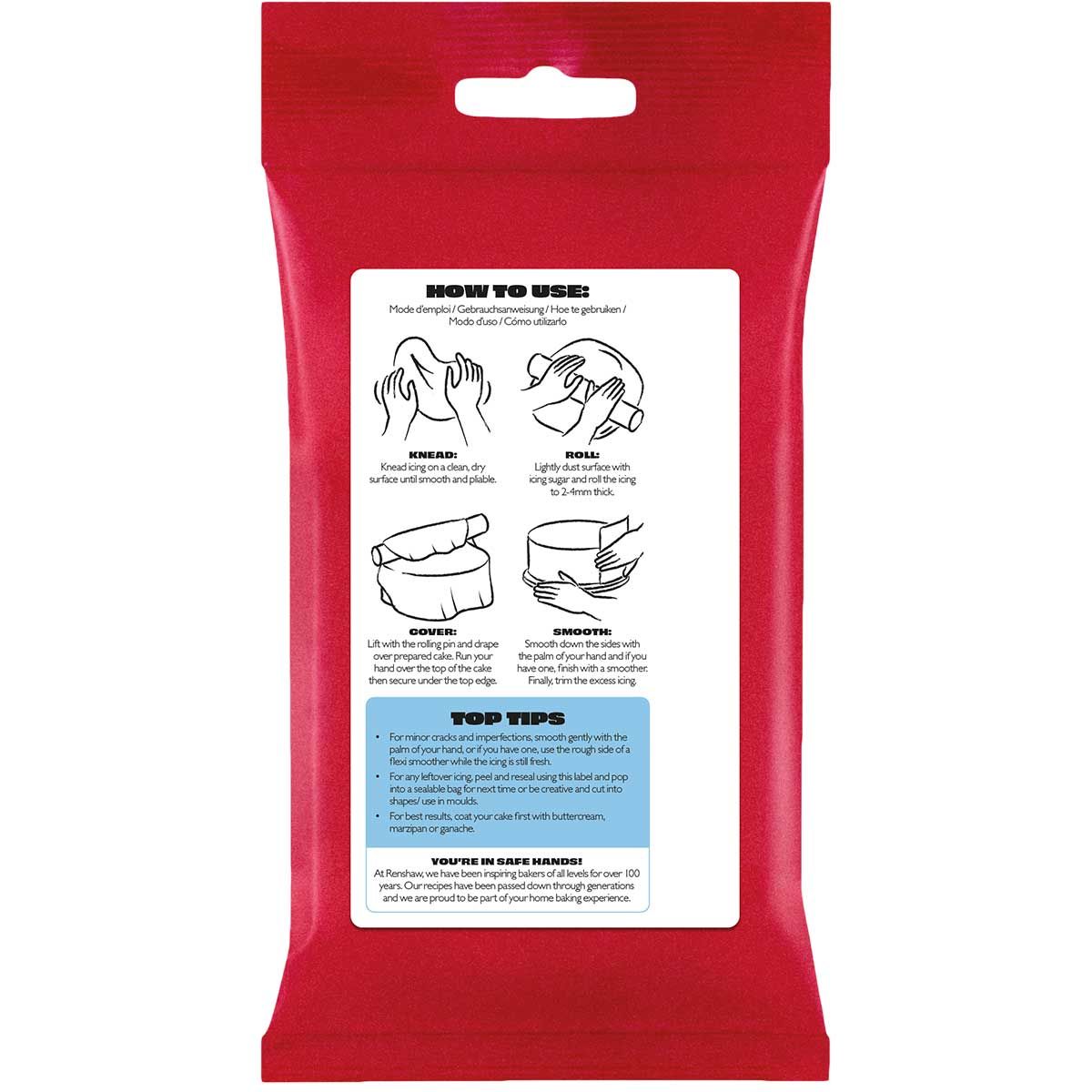 Fondant Baby Blå Renshaw 250g 3