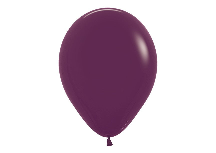 Ballonger Burgunder Fashion 30cm, 100 PK