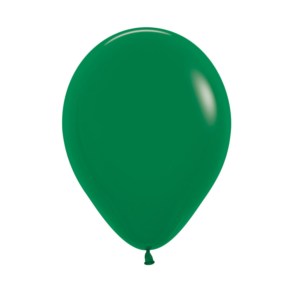 Ballonger Skogsgrønn Fashion 30cm, 12PK