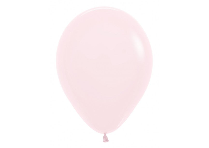 Ballonger Rosa Pastel Matt 30cm, 12 PK