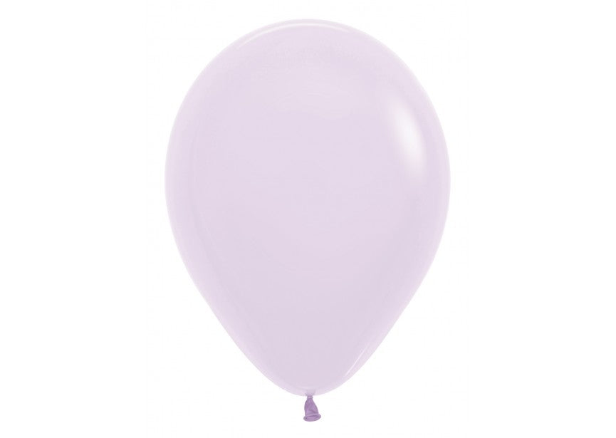 Ballonger Lilla Pastel Matt 30cm, 100 PK
