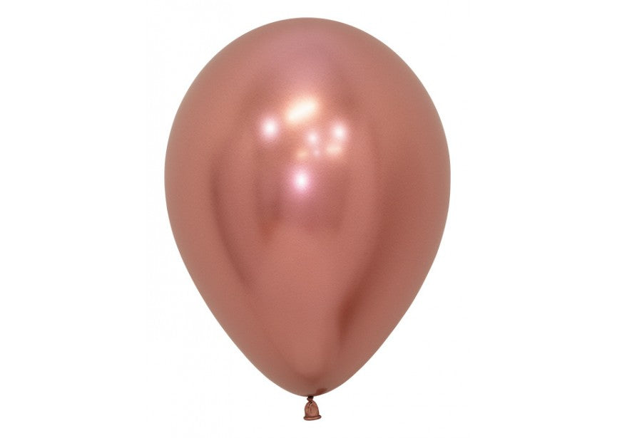 Ballonger RoseGull Reflex 30cm, 50 PK