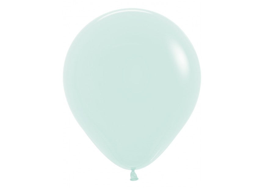 Ballonger Grønn Pastel Matt 46cm, 50 PK