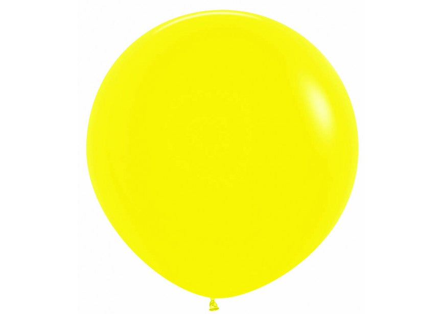 Ballonger Gul Fashion Runde 60cm, 10 PK