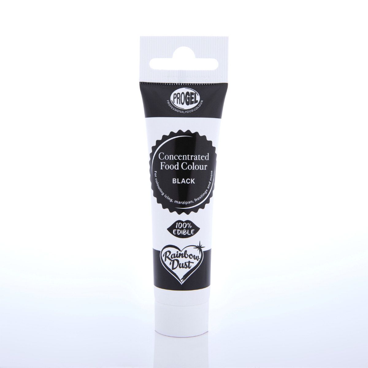 ProGel Pastafarge Svart 25g