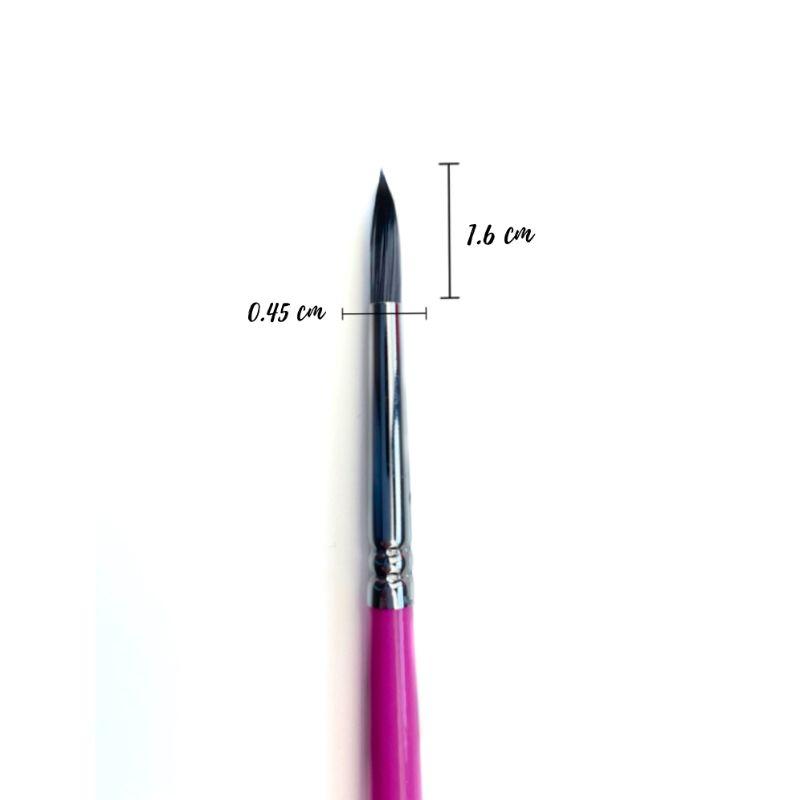 LissieLou Pointed Paint Brush Size 6