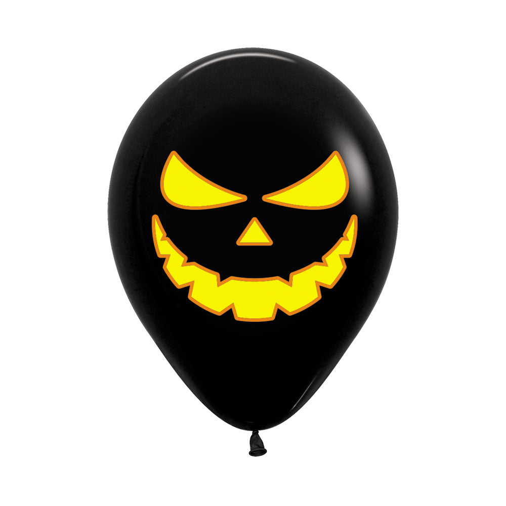 Ballonger Gresskar Svart Bright 30cm, 12 PK