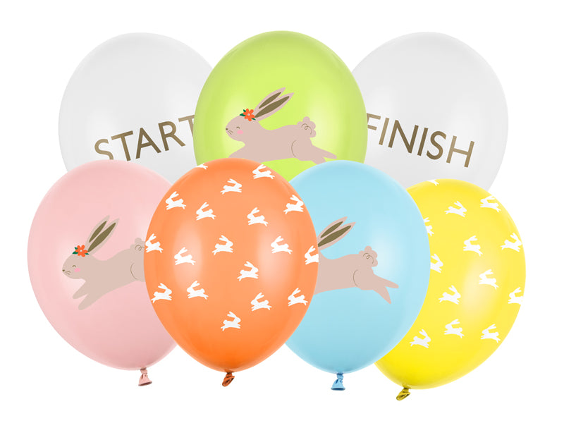 Ballonger Påske mix 30 cm, 6 stk