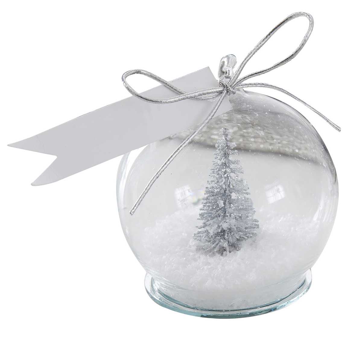 Bordkort holdere SnowGlobe Silver 4pk 3
