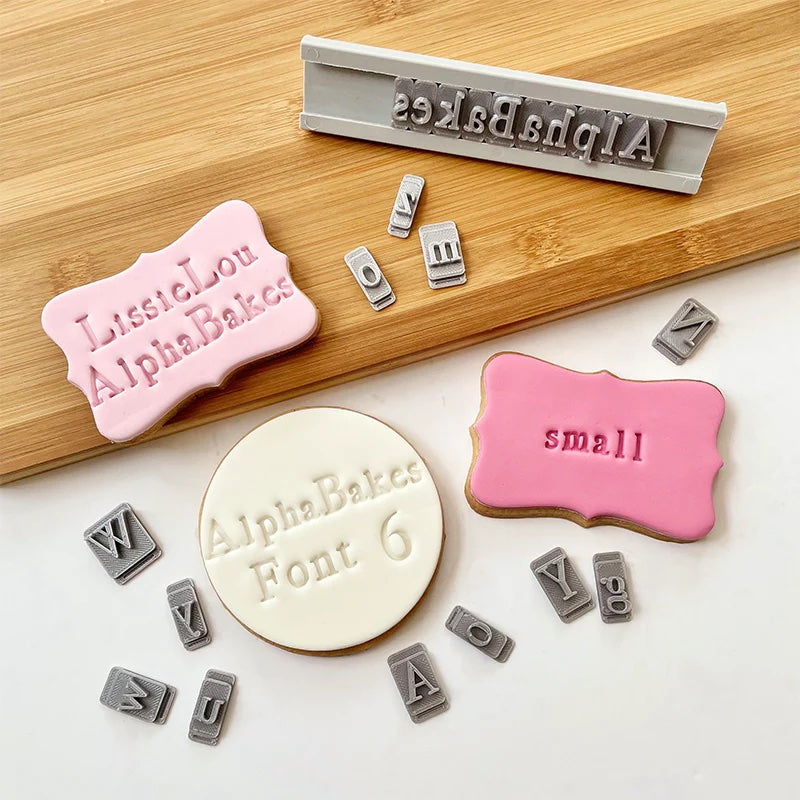 Alfabet Font 6 Small Lowercase