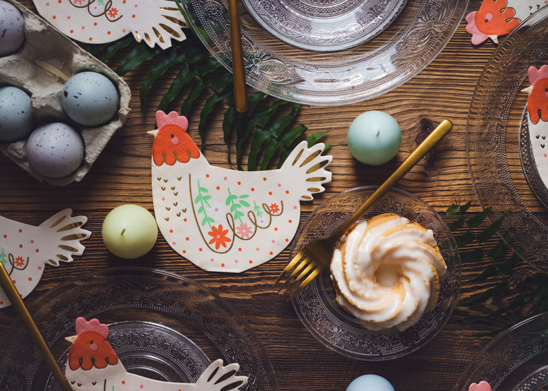 Servietter Hane 16x13 cm, 20 stk 4