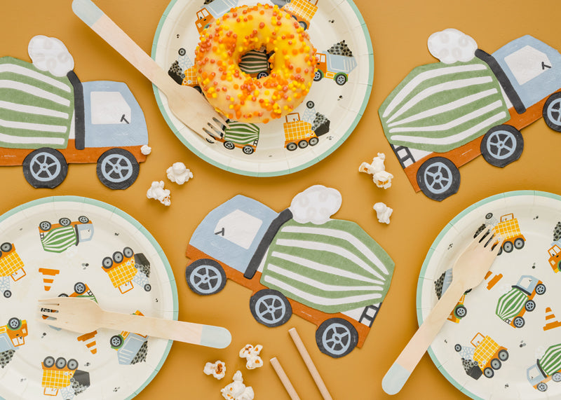 Servietter Sementbil, 20 stk, 16x13 cm, 3