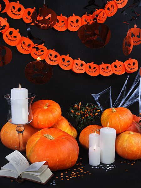 Garland Gresskar Orange 3m, H12,5cm 3