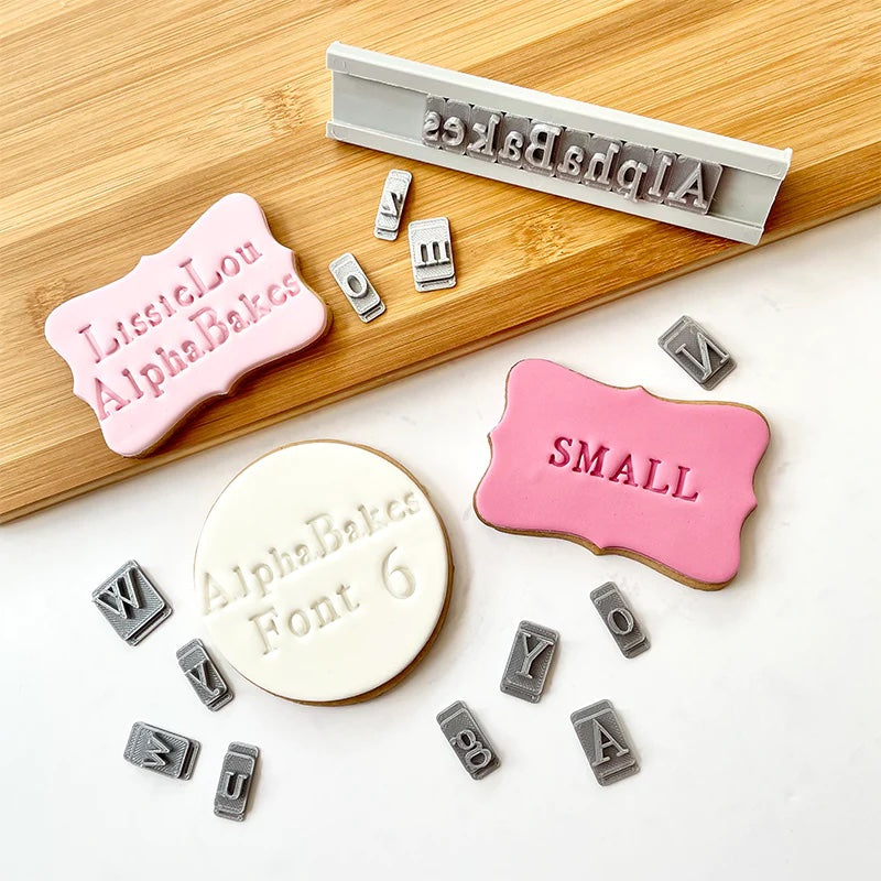 Alfabet Font 6 Small Uppercase