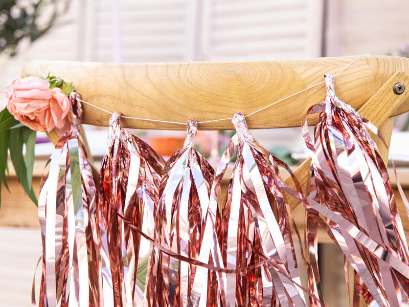 Tassel Garland RoseGull ca:L2mxH30cm 2