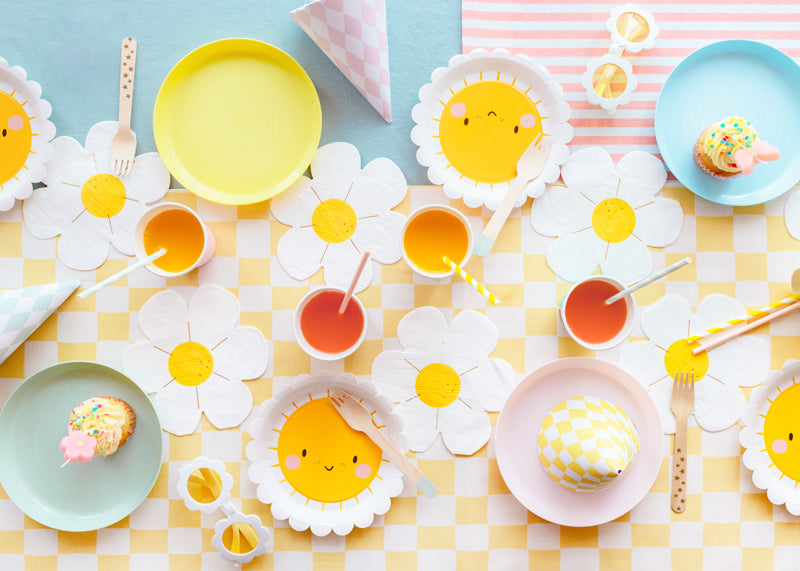 Papptallerken Sol 18 cm, 6 stk 2