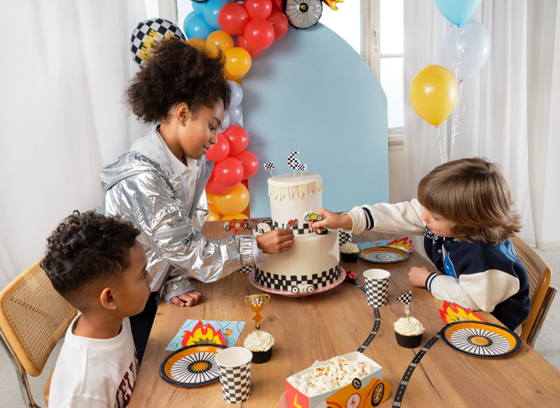 Papptallerken Wheel, 26,5x18 cm, 6 stk 9