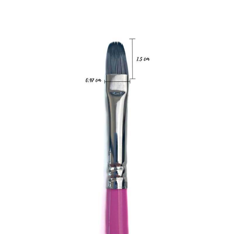 LissieLou Filbert Paint Brush Size 6