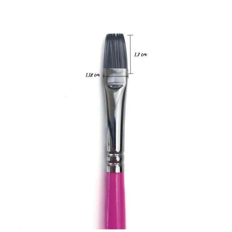 LissieLou Flat Paint Brush Size 8